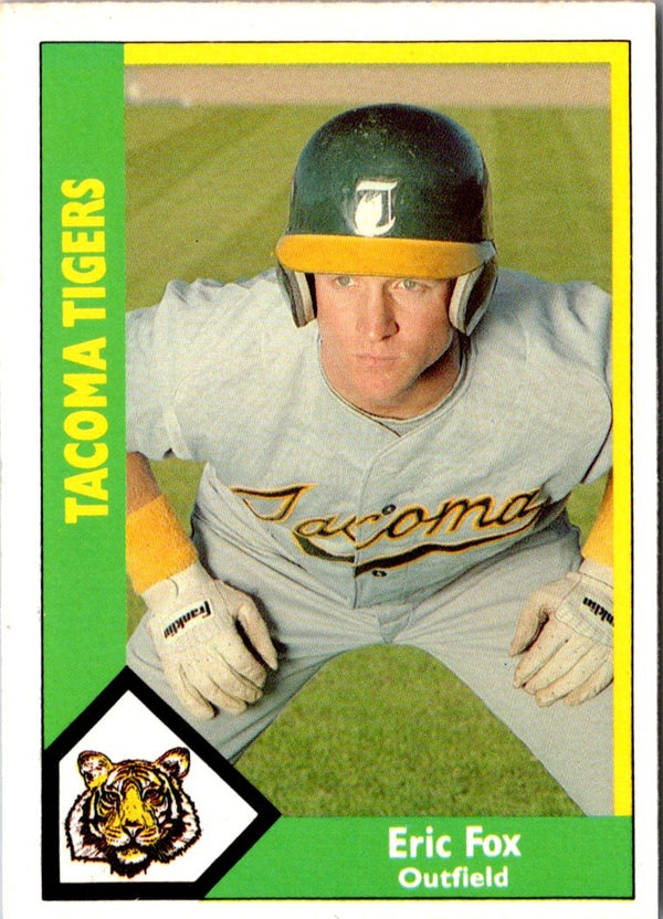 1990 CMC Tacoma Tigers Eric Fox #15