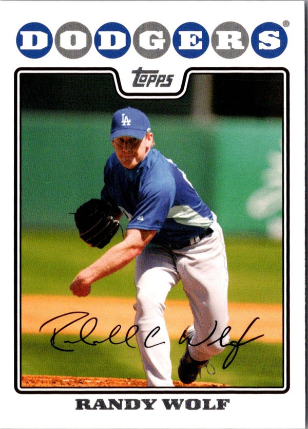 2008 Topps Randy Wolf #9