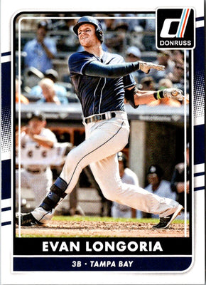 2016 Donruss Evan Longoria #142