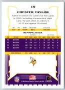 2006 Score Chester Taylor