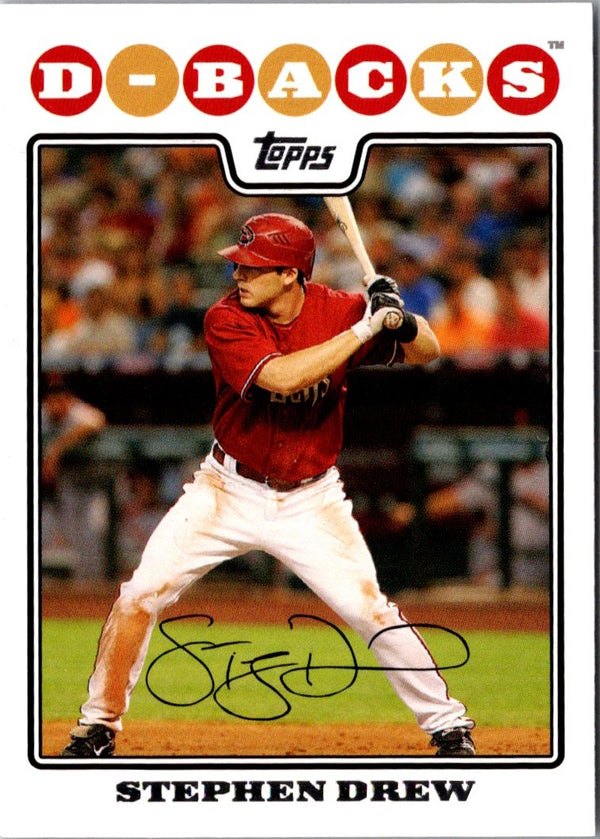 2008 Topps Stephen Drew #8