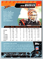 2002 Stadium Club Peter Warrick #65