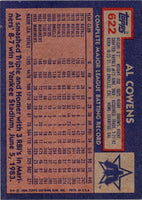 1984 Topps Al Cowens #622