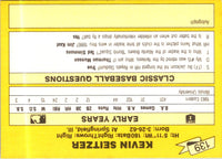 1987 Classic Update Yellow Kevin Seitzer #139
