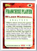 1993 Topps Wilber Marshall