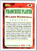 1993 Topps Wilber Marshall #90
