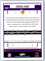 2005 Score Ciatrick Fason #380 Rookie