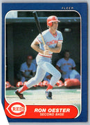 1986 Fleer Ron Oester