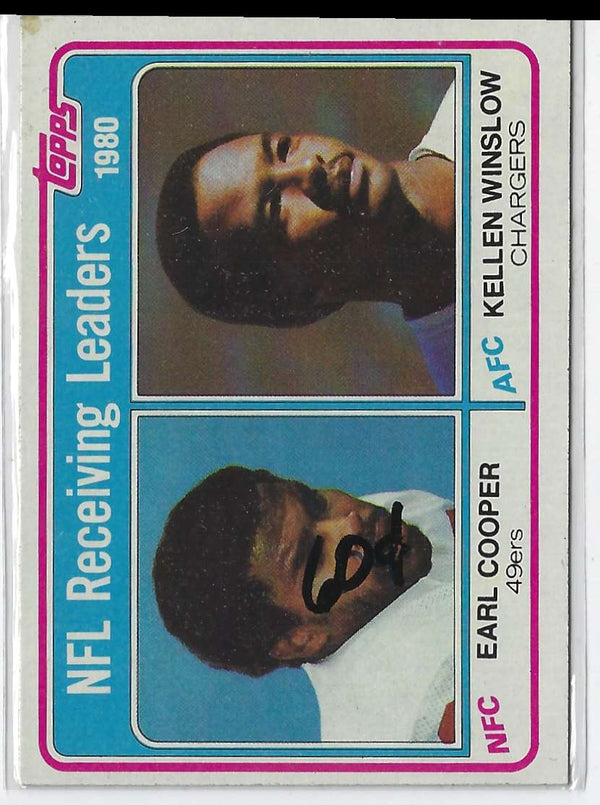 1981 Topps Kellen Winslow #11