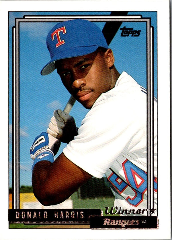 1992 Topps Donald Harris #554