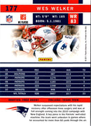 2011 Score Wes Welker