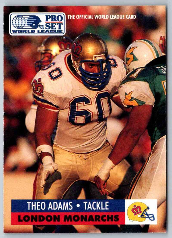 1991 Proset World League Theo Adams #69