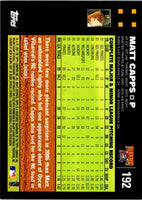 2007 Topps Matt Capps #192