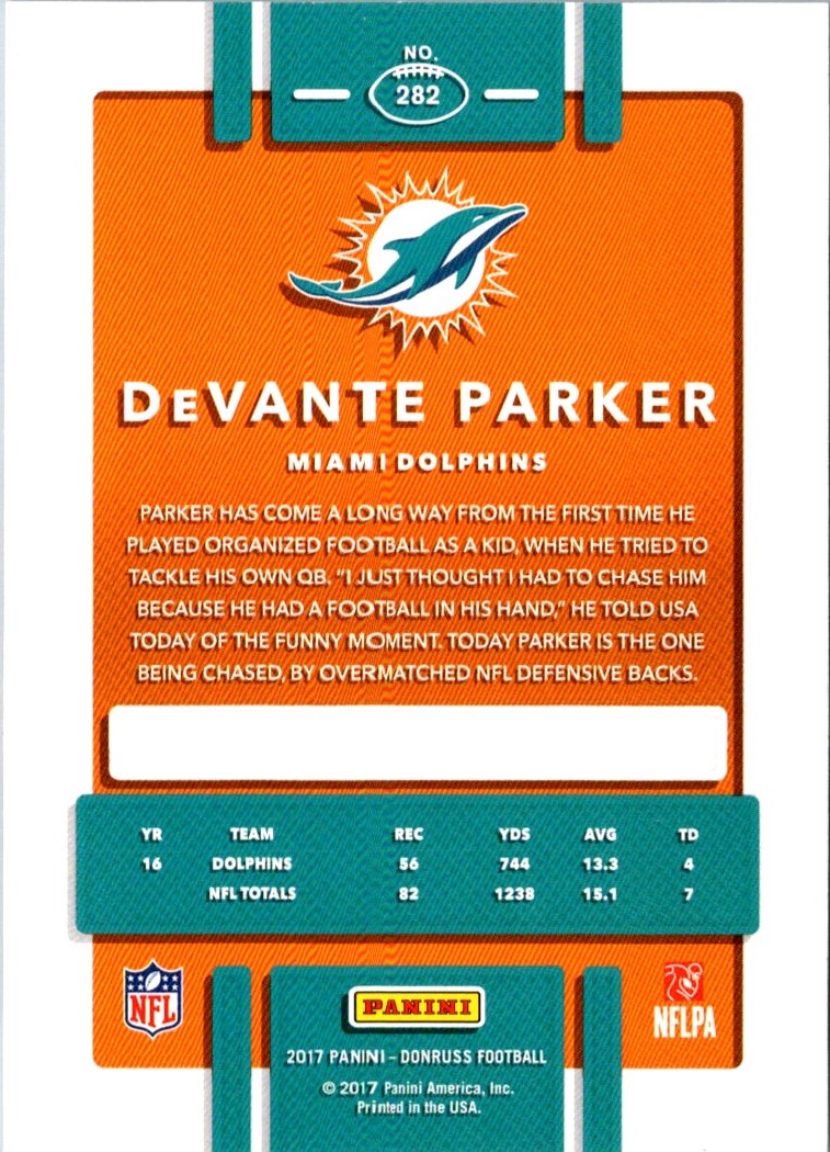 2017 Donruss DeVante Parker