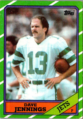 1986 Topps Dave Jennings #110