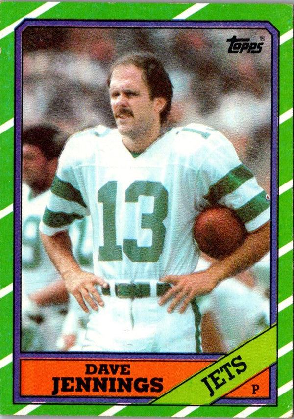 1986 Topps Dave Jennings #110