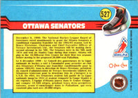1991 O-Pee-Chee Ottawa Senators #527