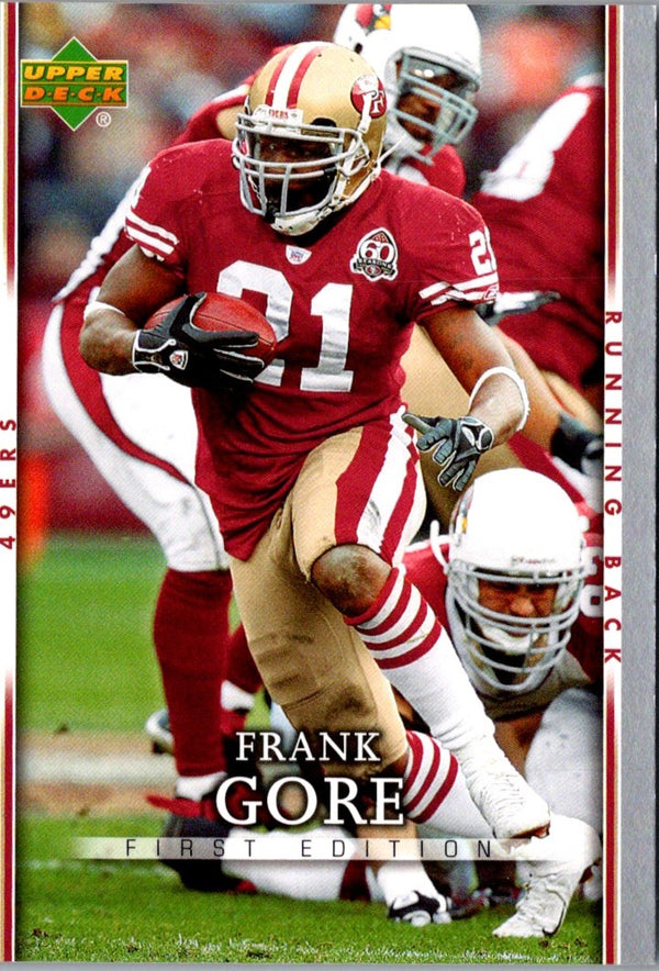 2007 Upper Deck First Edition Frank Gore #83