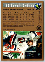 1992 Classic Draft Picks Brent Grieve #100