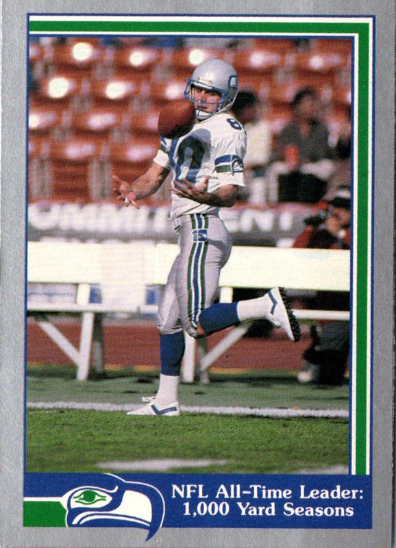 1989 Pacific Steve Largent NFL All-Time Leader #82