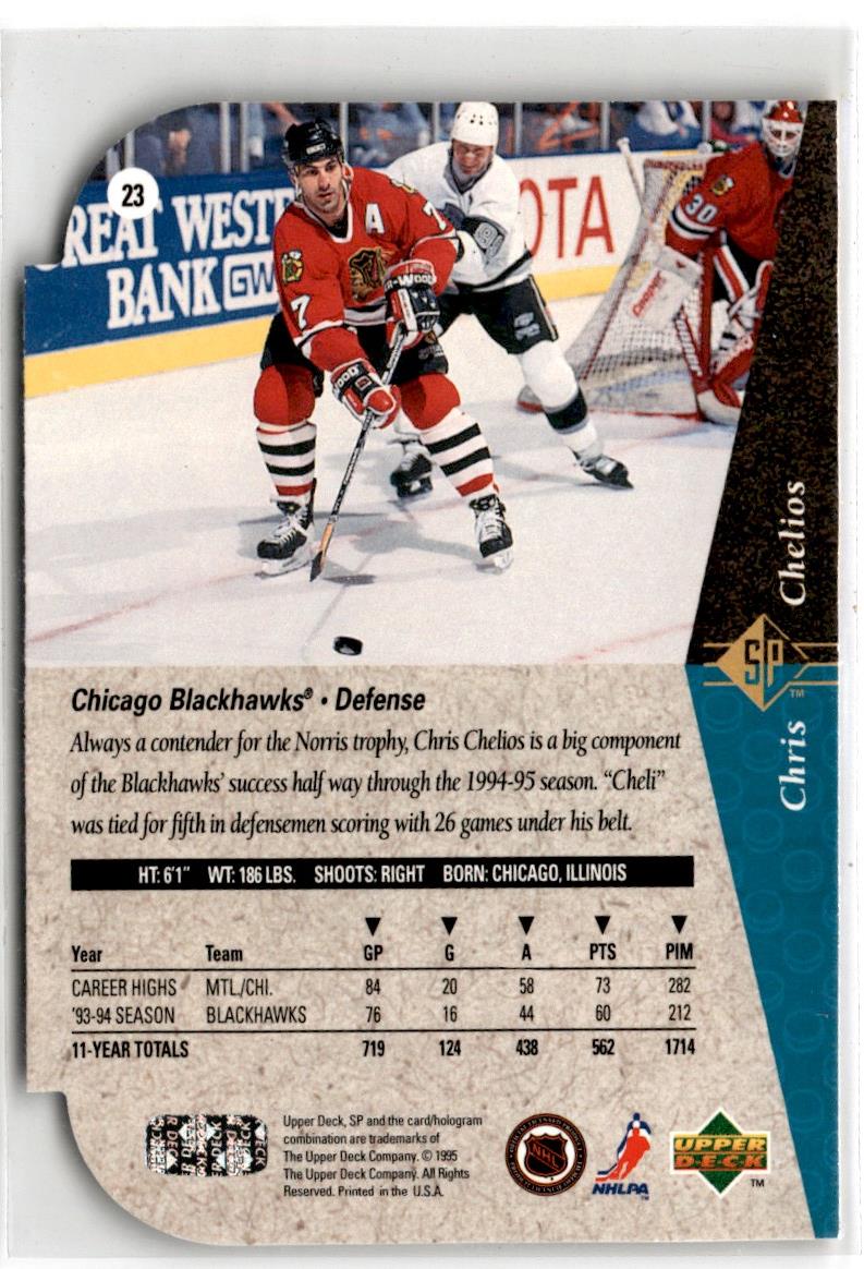 1994 Upper Deck Chris Chelios