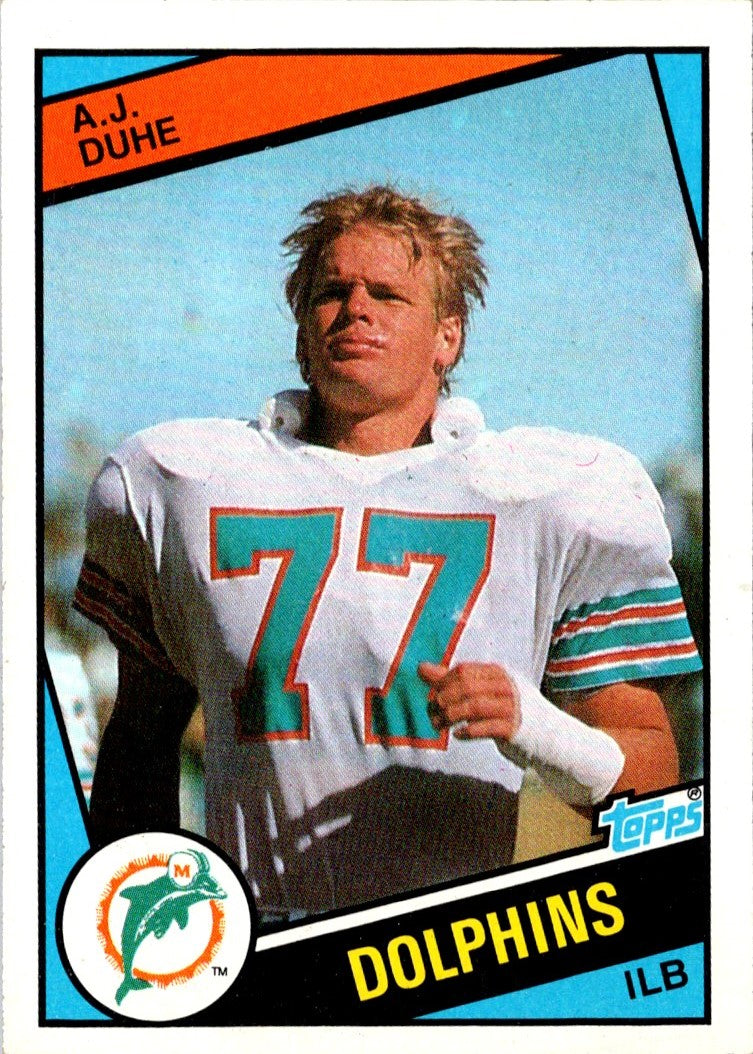 1984 Topps A.J. Duhe