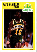 1989 Fleer Nate McMillan #150