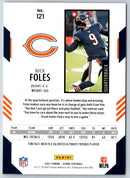 2021 Score Scorecard Nick Foles