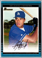 2002 Bowman Ricardo Cordova #216 Rookie