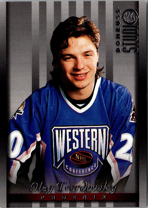 1997 Studio Press Proofs Silver Oleg Tverdovsky #38