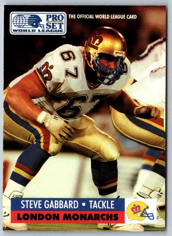1991 Proset World League Steve Gabbard #78