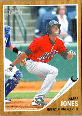 2011 Topps Heritage Minor League James Jones #142