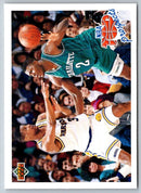 1991 Upper Deck NBA Top Prospects Checklist (Billy Owens/Larry Johnson) TP
