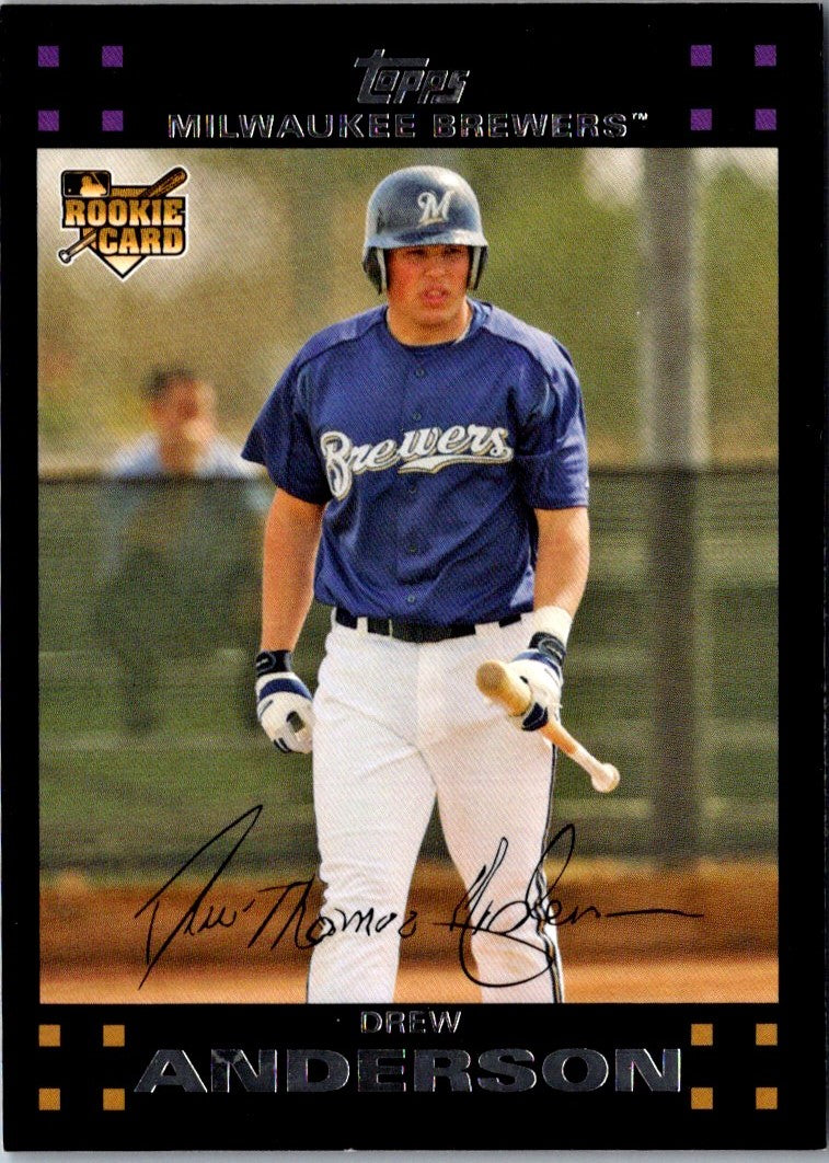 2007 Topps Drew Anderson