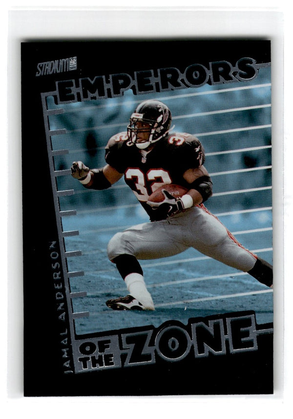 1999 Stadium Club Emperors of the Zone Jamal Anderson #E6