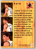 1993 Ultra All-NBA Team John Stockton #9