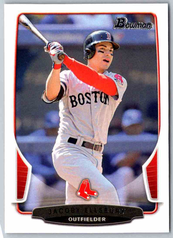 2013 Bowman Jacoby Ellsbury #52