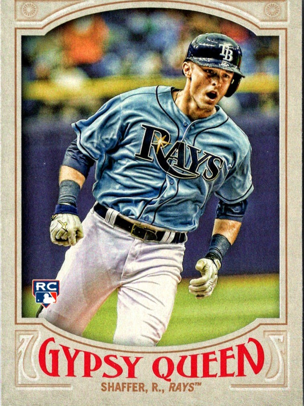 2016 Topps Gypsy Queen Richie Shaffer #108 Rookie