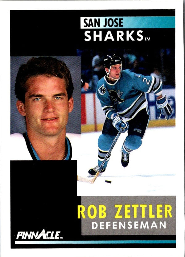 1991 Pinnacle Rob Zettler #213