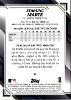2019 Bowman Platinum Starling Marte #68