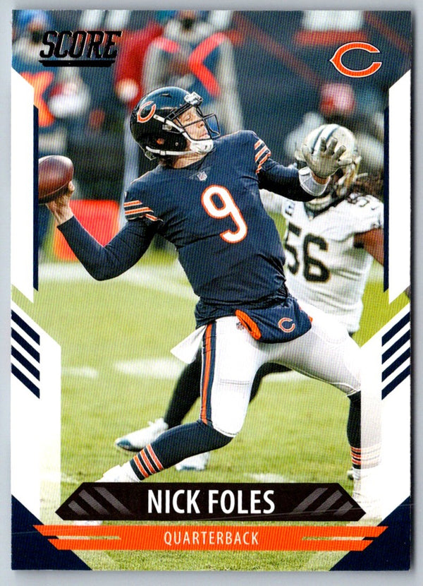 2021 Score Scorecard Nick Foles #121