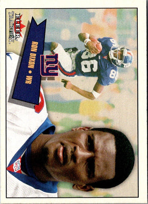 2001 Fleer Tradition Ron Dixon #84