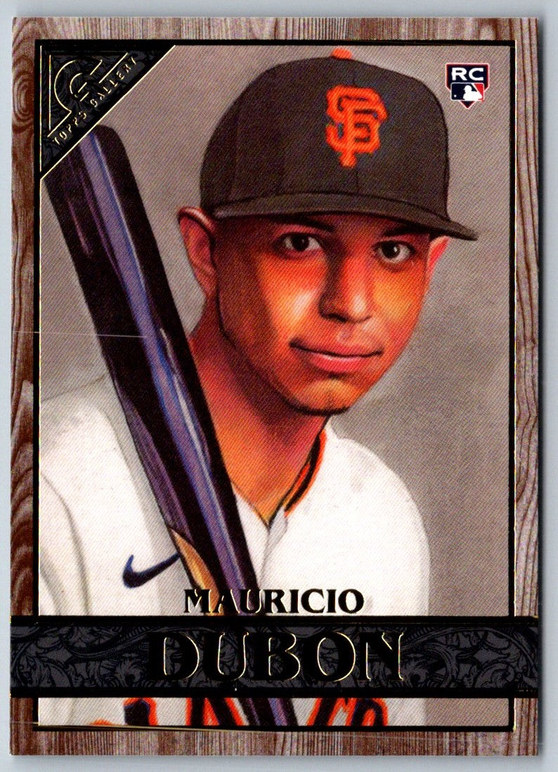 2020 Topps Gallery Rainbow Foil Mauricio Dubon