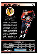 1991 Pinnacle Brent Sutter