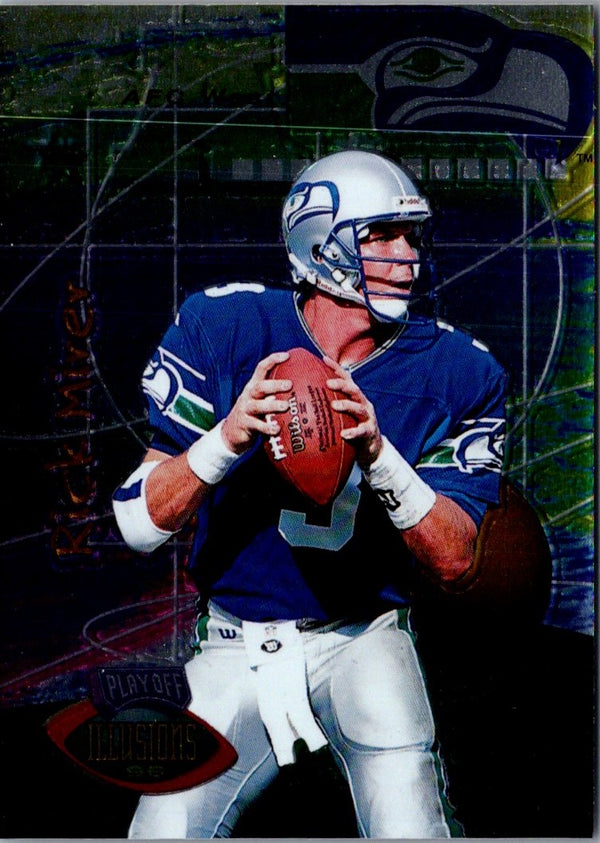 1996 Playoff Illusions Rick Mirer #44