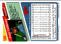 1993 Topps Ivan Calderon #540