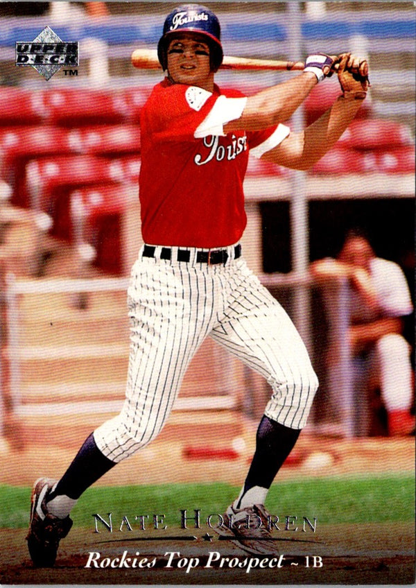 1995 Upper Deck Minors Nate Holdren #142