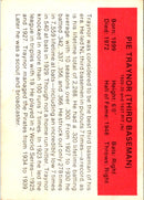 1987 Hygrade All-Time Greats Pie Traynor