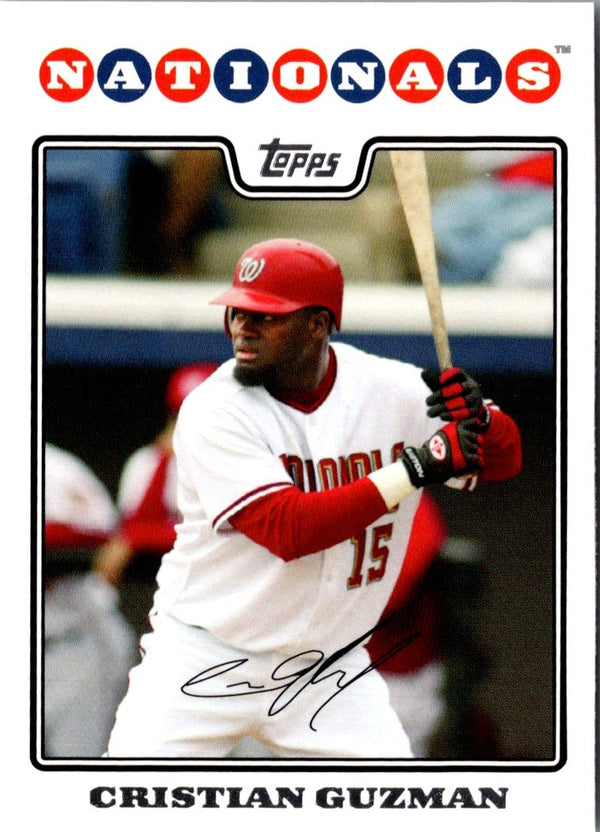 2008 Topps Cristian Guzman #17