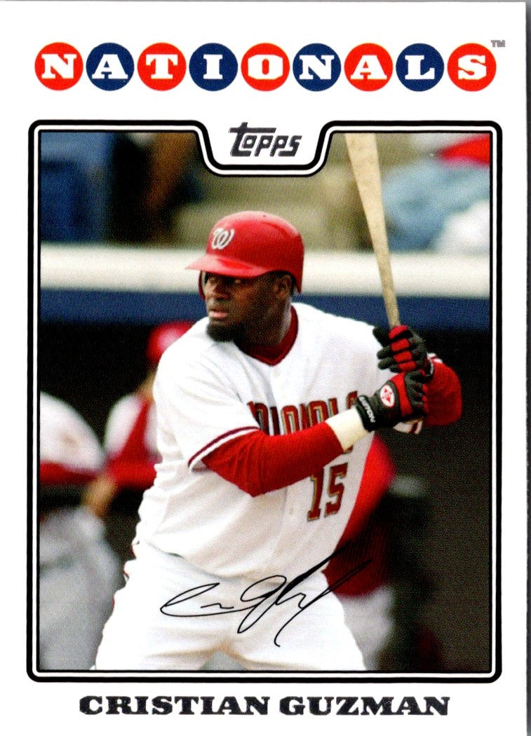 2008 Topps Cristian Guzman